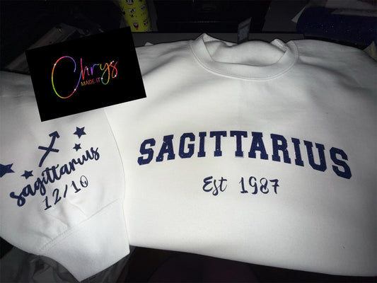 Custom Zodiac Sweatshirt